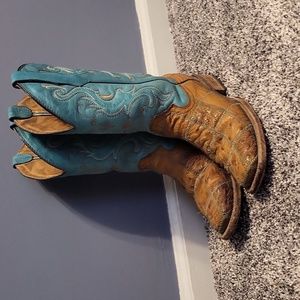 Ostrich Circle G Boots